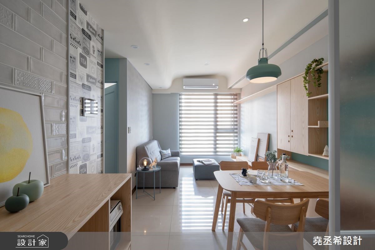 17坪新成屋(5年以下)＿北歐風客廳餐廳案例圖片＿堯丞希設計＿堯丞希_36之2