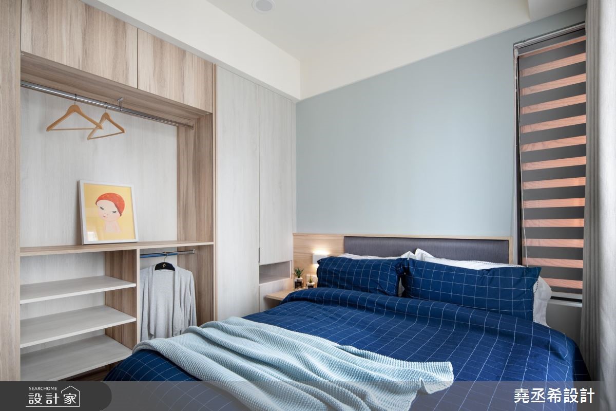 17坪新成屋(5年以下)＿北歐風臥室案例圖片＿堯丞希設計＿堯丞希_36之11