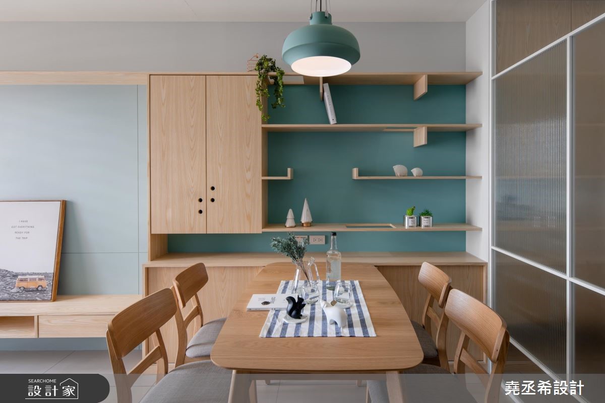 17坪新成屋(5年以下)＿北歐風餐廳案例圖片＿堯丞希設計＿堯丞希_36之4