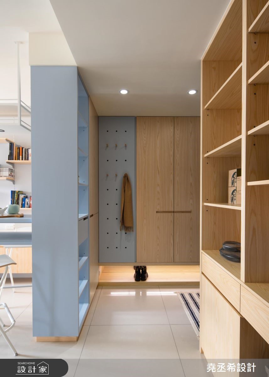 17坪新成屋(5年以下)＿北歐風玄關案例圖片＿堯丞希設計＿堯丞希_38之2