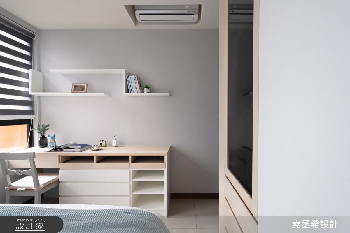 17坪新成屋(5年以下)＿北歐風臥室案例圖片＿堯丞希設計＿堯丞希_38之18