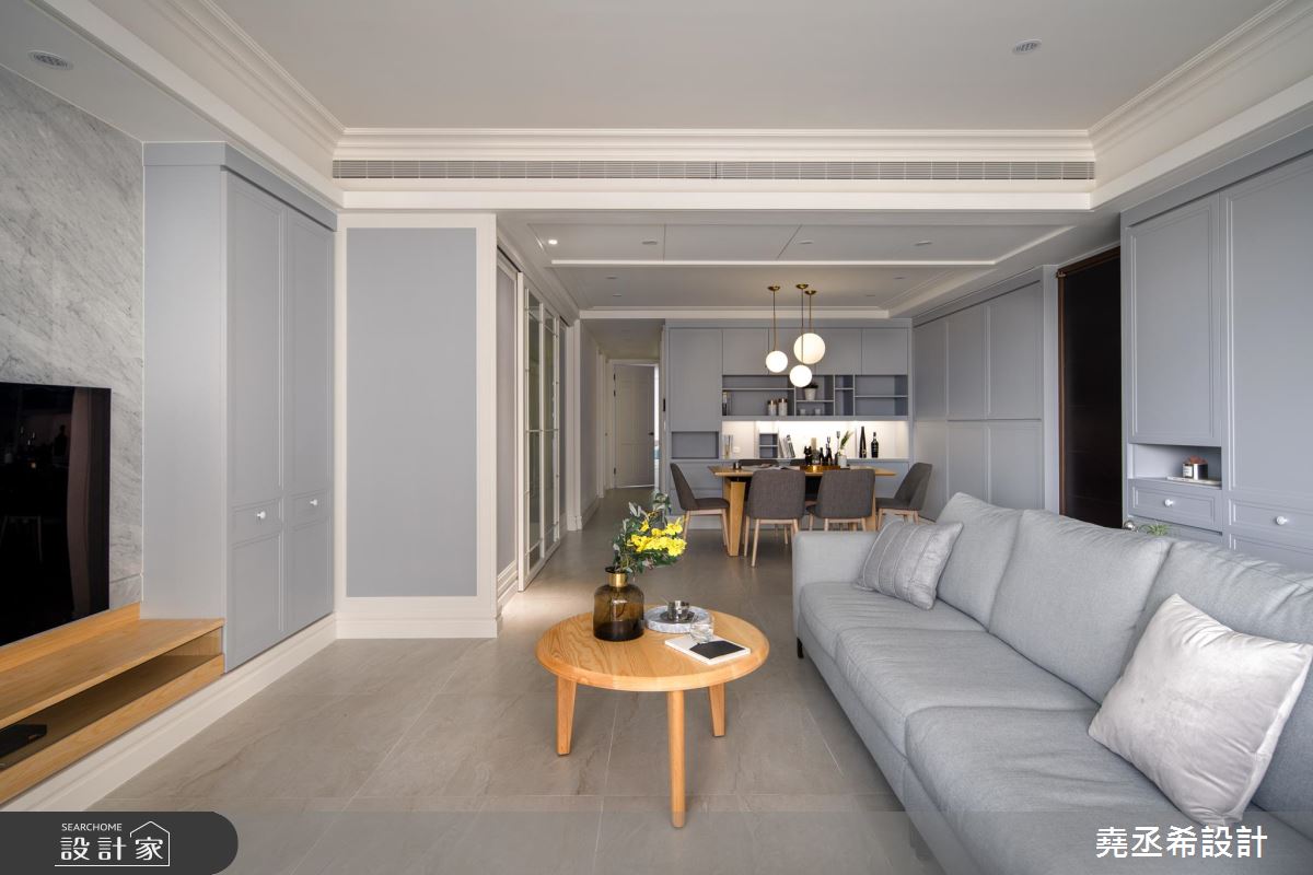 37坪新成屋(5年以下)＿新古典客廳案例圖片＿堯丞希設計＿堯丞希_39之8