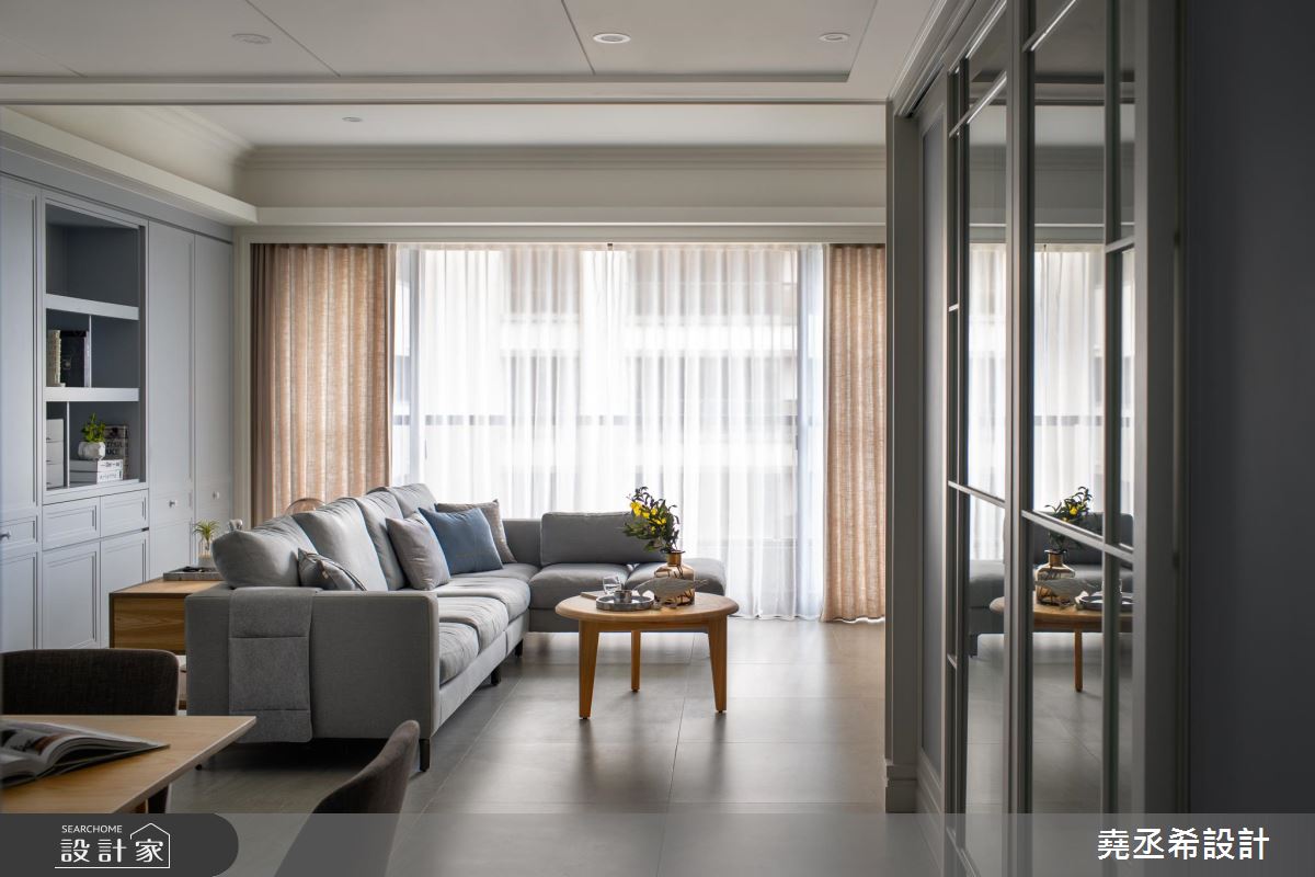 37坪新成屋(5年以下)＿新古典客廳案例圖片＿堯丞希設計＿堯丞希_39之1