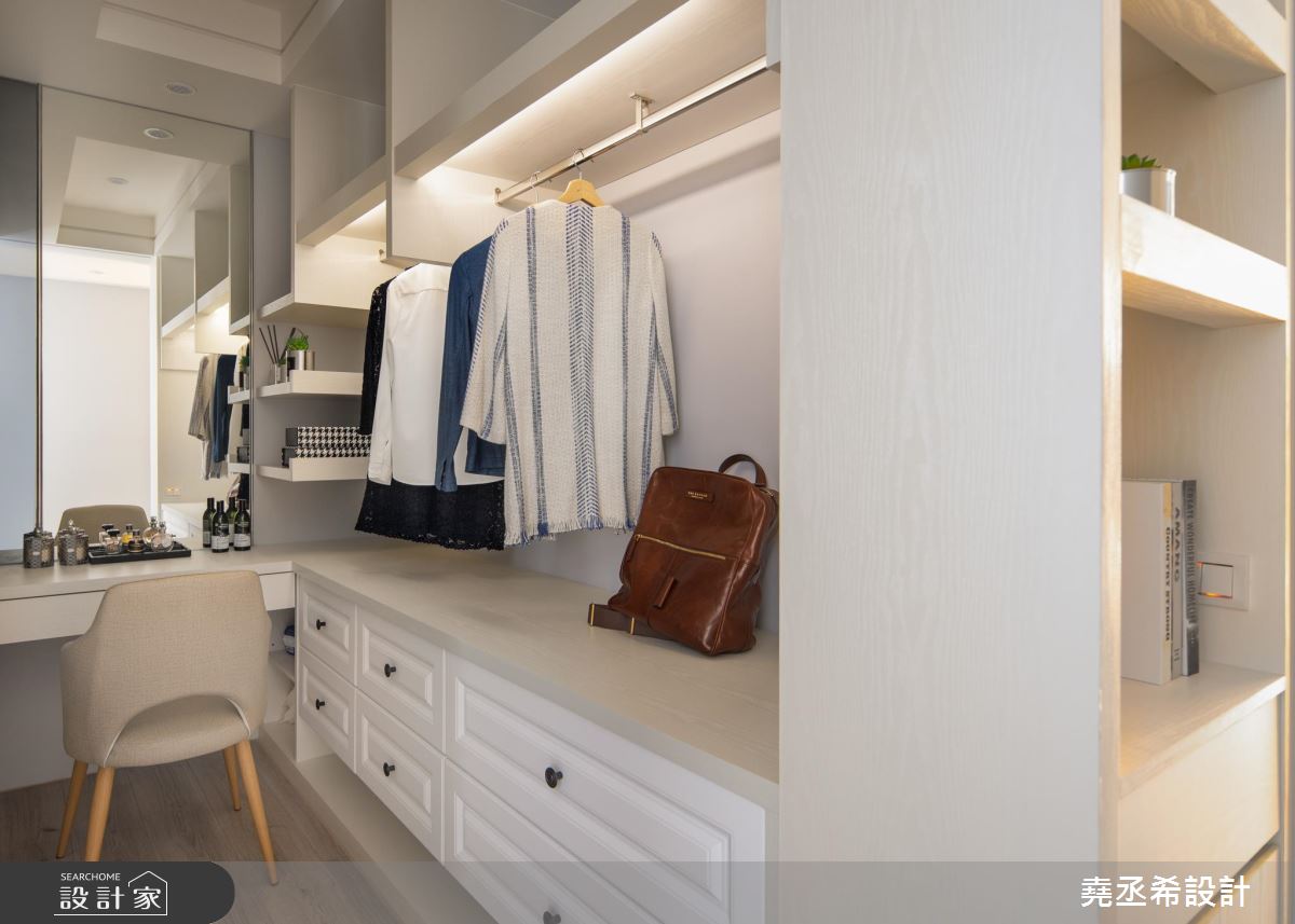 37坪新成屋(5年以下)＿新古典更衣間案例圖片＿堯丞希設計＿堯丞希_39之23