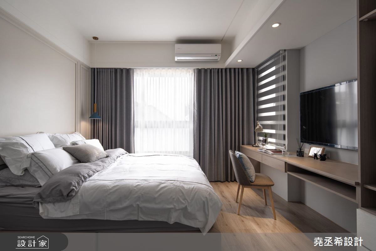 37坪新成屋(5年以下)＿新古典臥室案例圖片＿堯丞希設計＿堯丞希_39之18