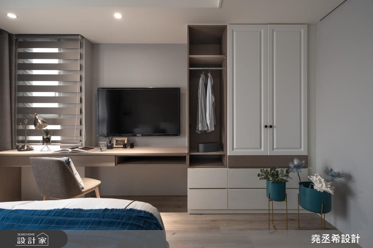 37坪新成屋(5年以下)＿新古典臥室案例圖片＿堯丞希設計＿堯丞希_39之17