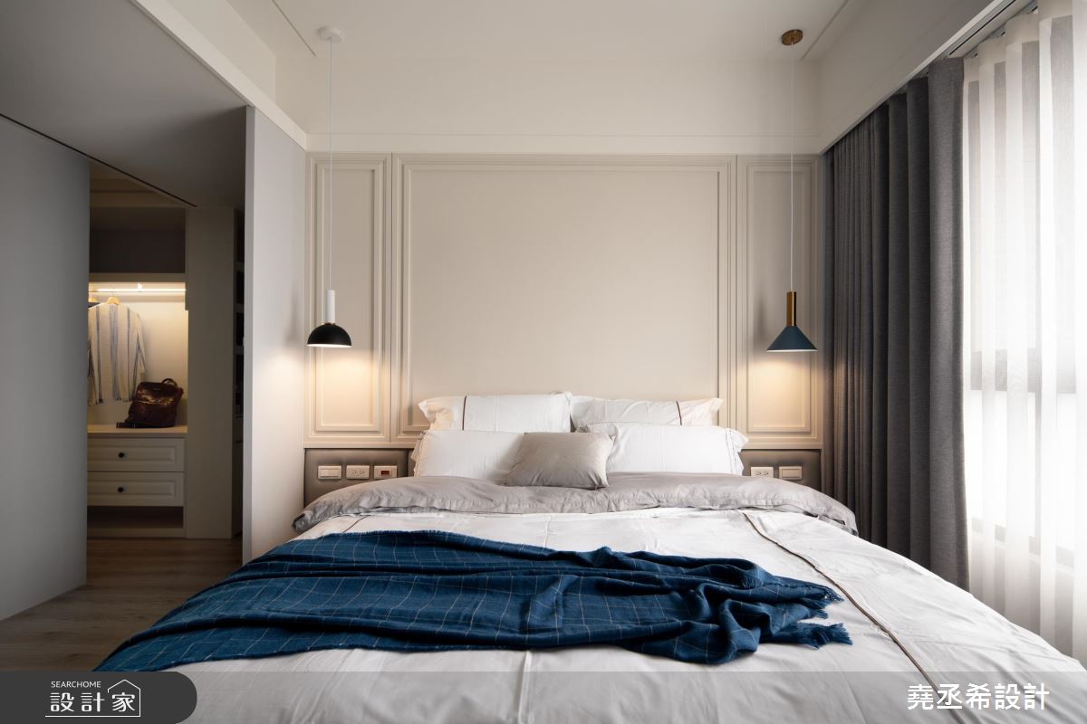 37坪新成屋(5年以下)＿新古典臥室案例圖片＿堯丞希設計＿堯丞希_39之22