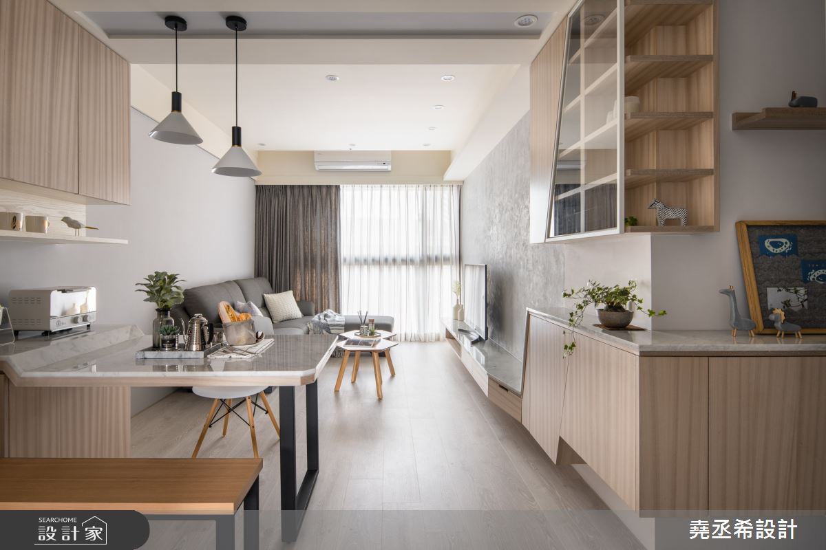 18坪新成屋(5年以下)＿北歐風餐廳案例圖片＿堯丞希設計＿堯丞希_40之4