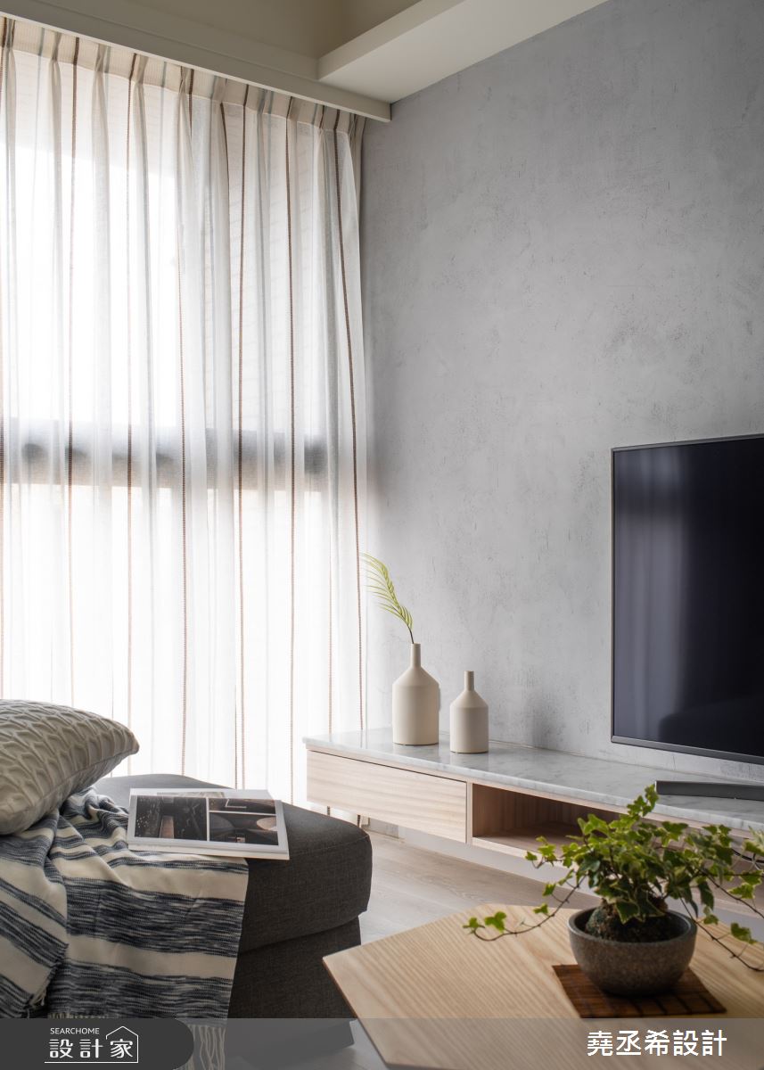 18坪新成屋(5年以下)＿北歐風客廳案例圖片＿堯丞希設計＿堯丞希_40之8