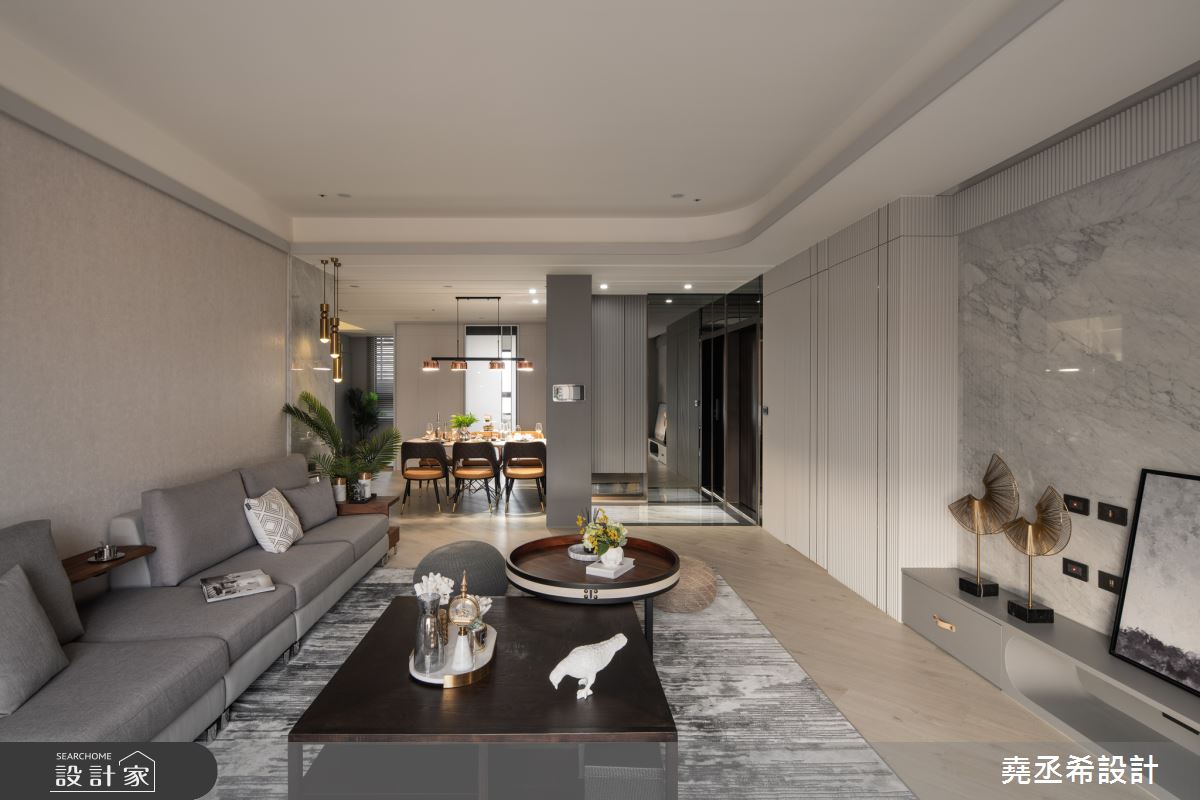 45坪新成屋(5年以下)＿現代風客廳案例圖片＿堯丞希設計＿堯丞希_41之11