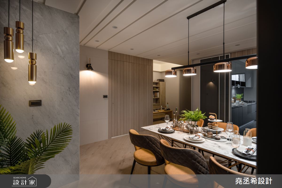 45坪新成屋(5年以下)＿現代風餐廳案例圖片＿堯丞希設計＿堯丞希_41之16