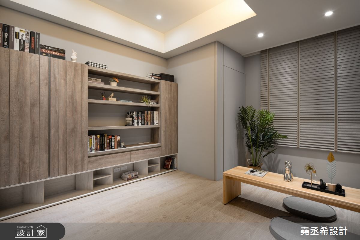45坪新成屋(5年以下)＿現代風書房案例圖片＿堯丞希設計＿堯丞希_41之19