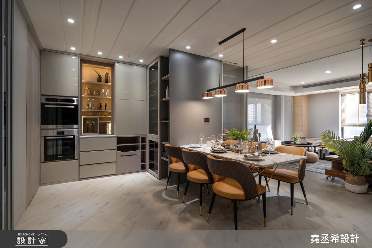 45坪新成屋(5年以下)＿現代風餐廳案例圖片＿堯丞希設計＿堯丞希_41之14