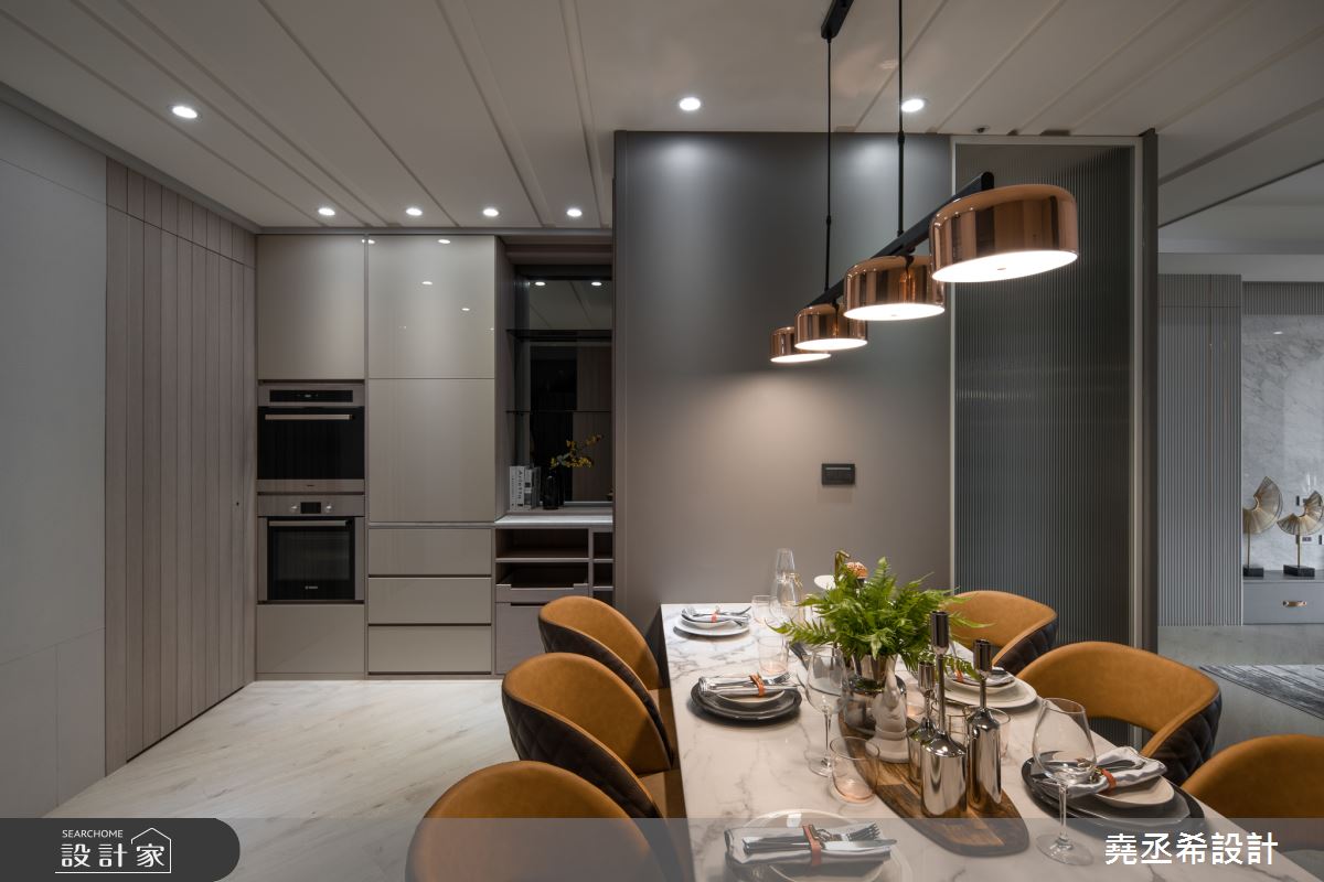 45坪新成屋(5年以下)＿現代風餐廳案例圖片＿堯丞希設計＿堯丞希_41之15