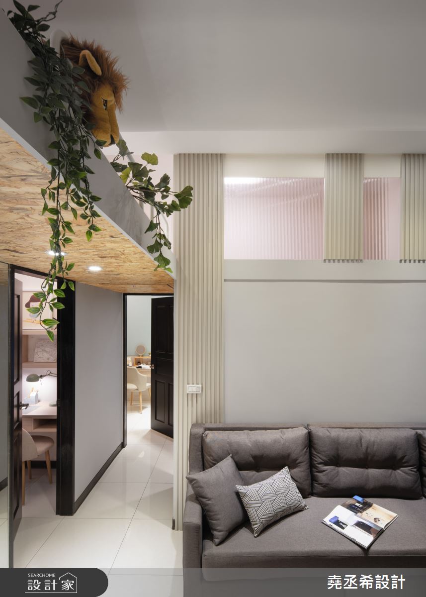 20坪新成屋(5年以下)＿北歐風客廳案例圖片＿堯丞希設計＿堯丞希_42之3