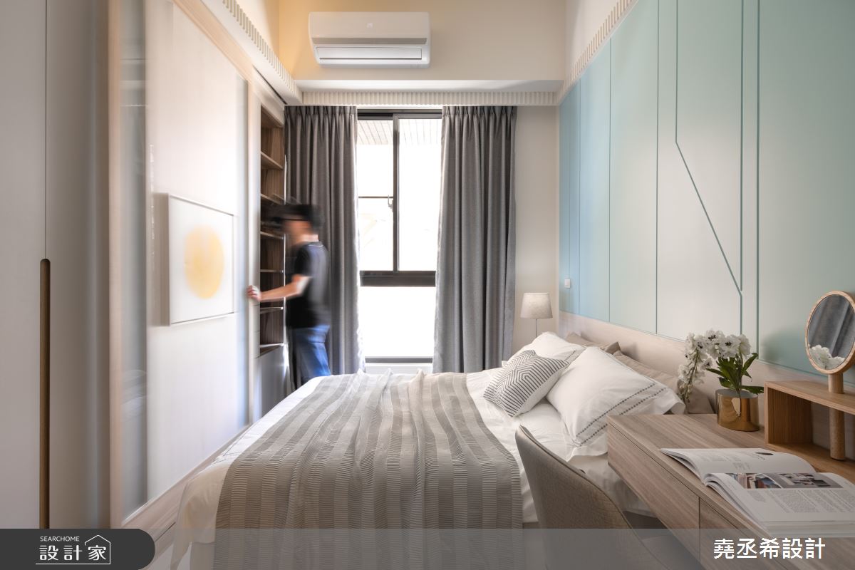 20坪新成屋(5年以下)＿北歐風臥室案例圖片＿堯丞希設計＿堯丞希_42之14