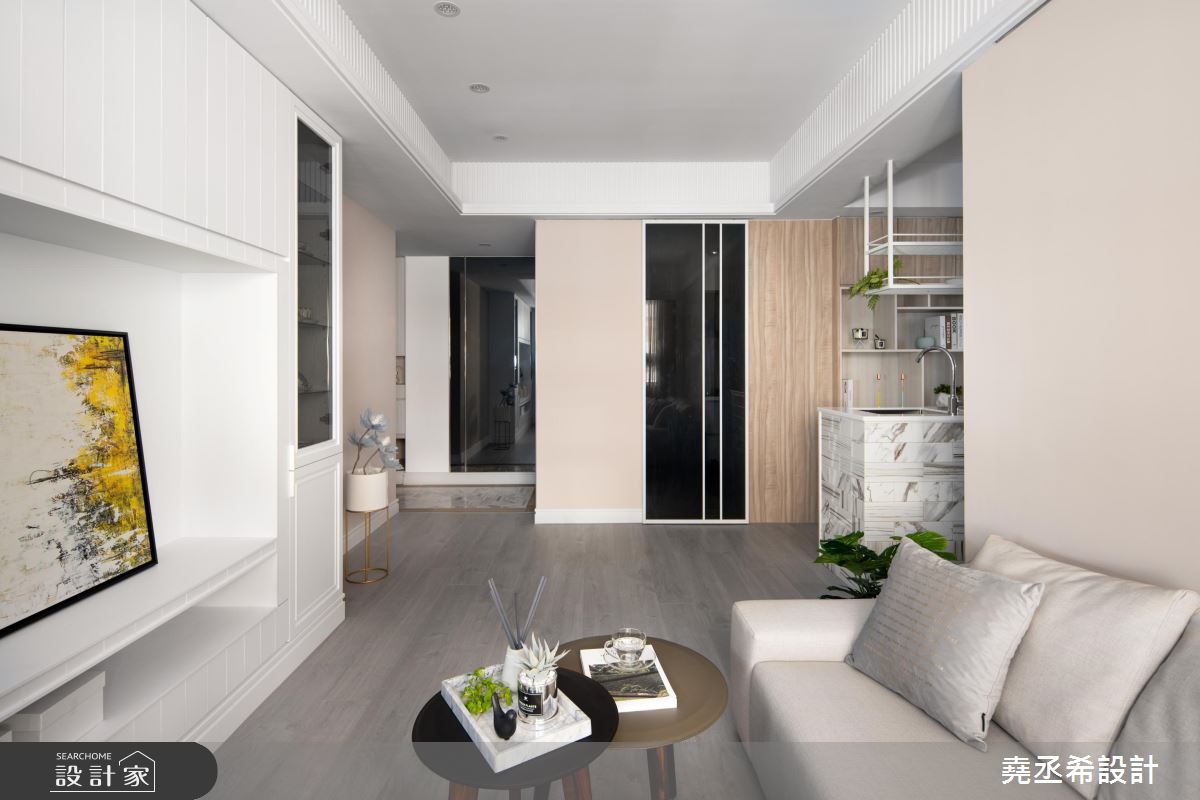 20坪新成屋(5年以下)＿新古典客廳案例圖片＿堯丞希設計＿堯丞希_43之2