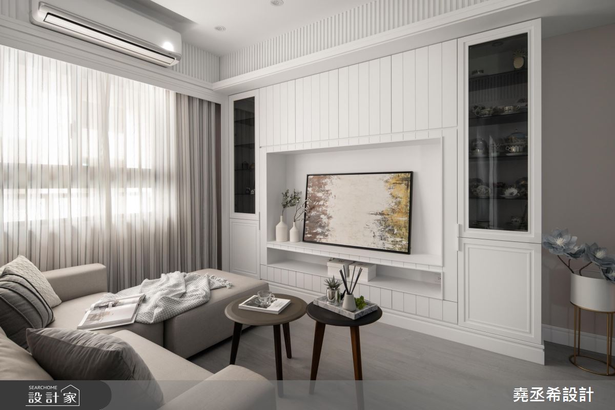 20坪新成屋(5年以下)＿新古典客廳案例圖片＿堯丞希設計＿堯丞希_43之3