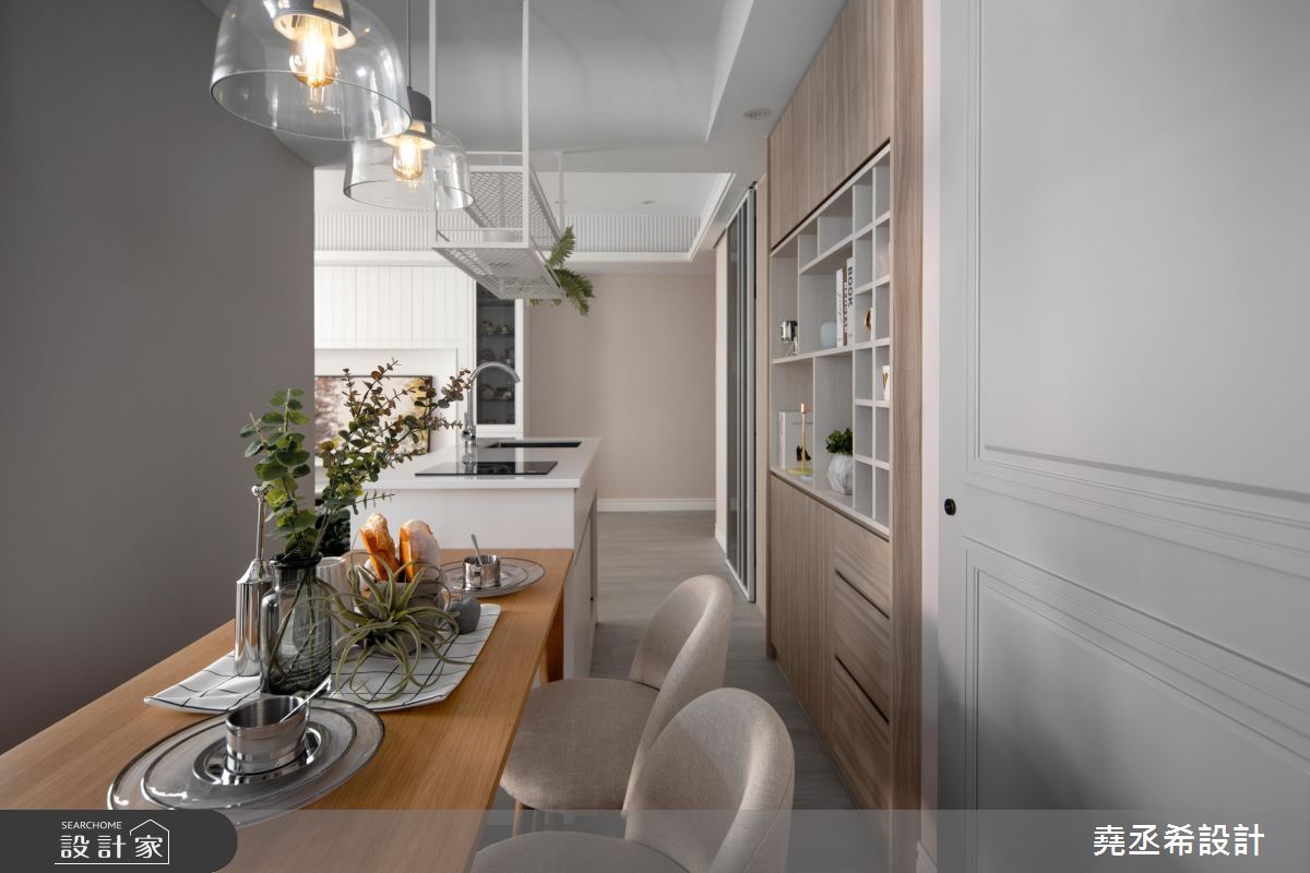 20坪新成屋(5年以下)＿新古典餐廳吧檯案例圖片＿堯丞希設計＿堯丞希_43之9