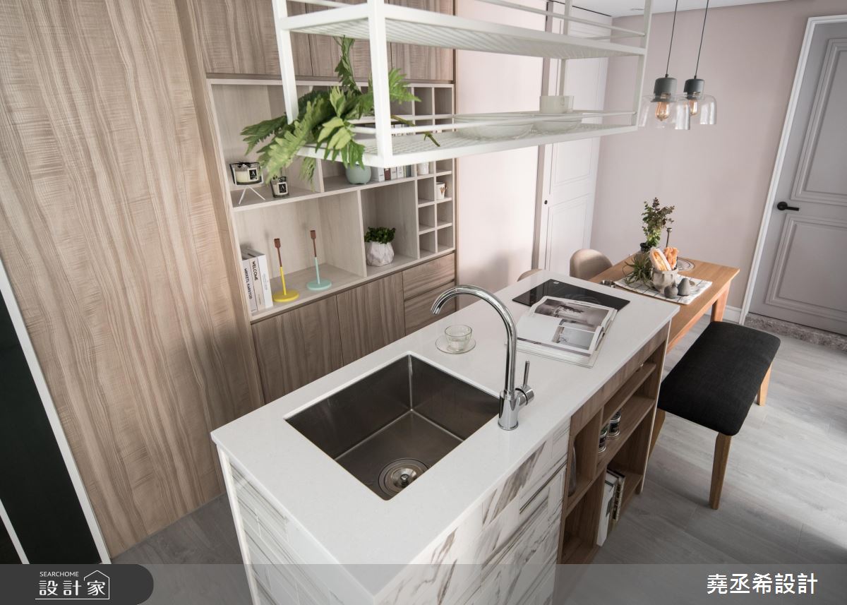 20坪新成屋(5年以下)＿新古典餐廳吧檯案例圖片＿堯丞希設計＿堯丞希_43之7