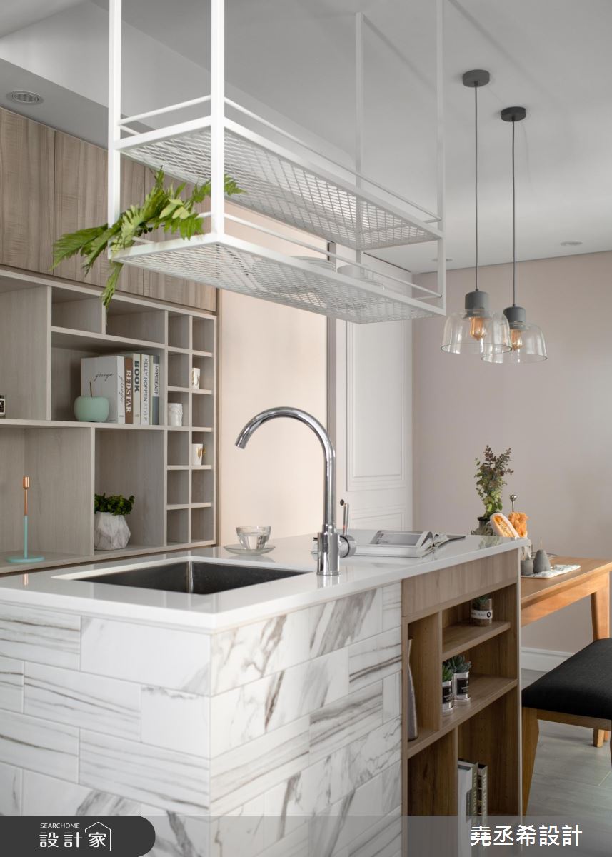 20坪新成屋(5年以下)＿新古典餐廳吧檯案例圖片＿堯丞希設計＿堯丞希_43之8