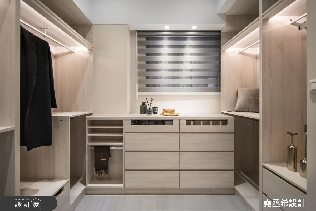 20坪新成屋(5年以下)＿新古典更衣間案例圖片＿堯丞希設計＿堯丞希_43之18
