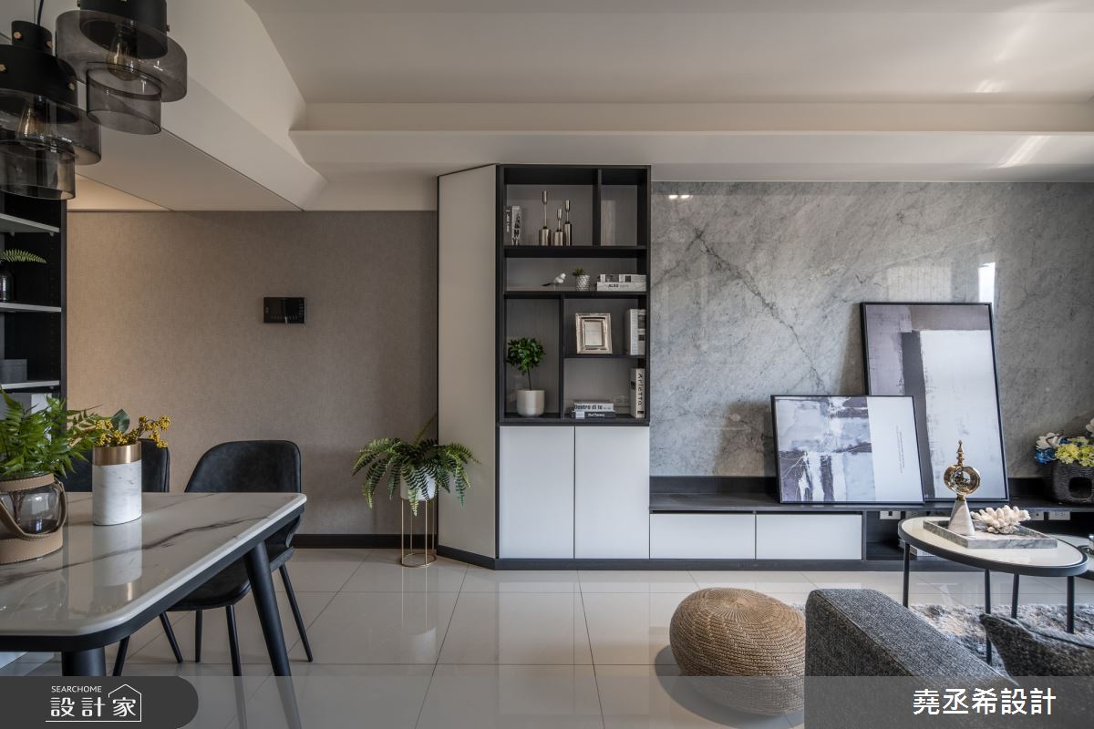 16坪新成屋(5年以下)＿現代風客廳案例圖片＿堯丞希設計＿堯丞希_44之2