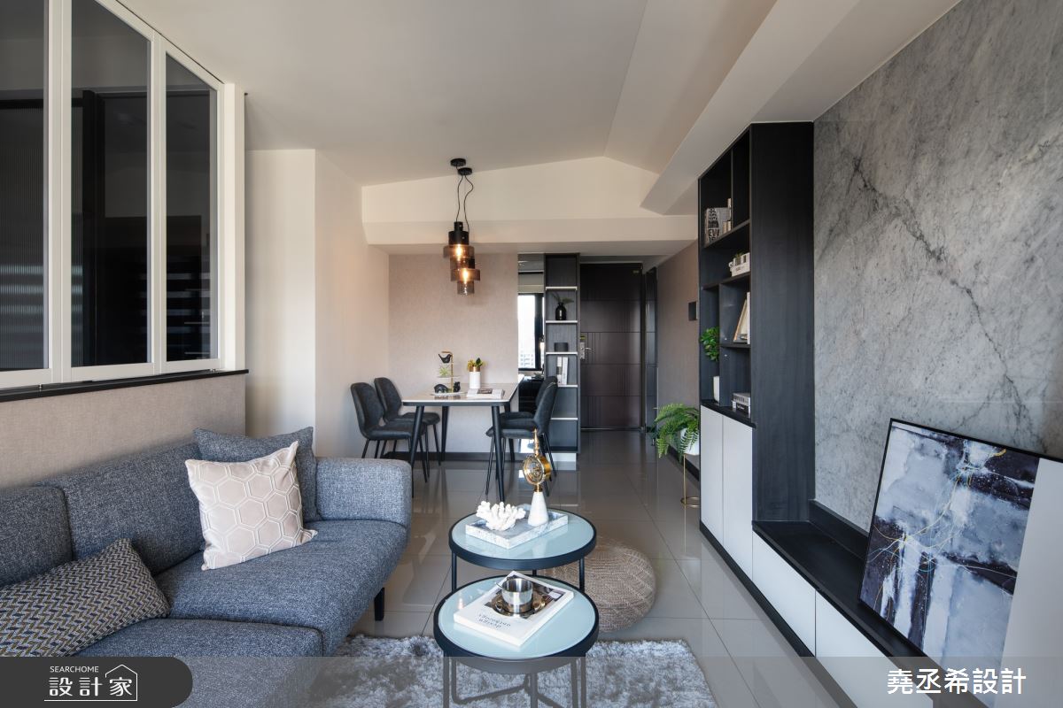 16坪新成屋(5年以下)＿現代風客廳案例圖片＿堯丞希設計＿堯丞希_44之4