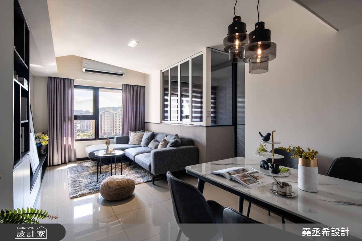 16坪新成屋(5年以下)＿現代風客廳餐廳案例圖片＿堯丞希設計＿堯丞希_44之8