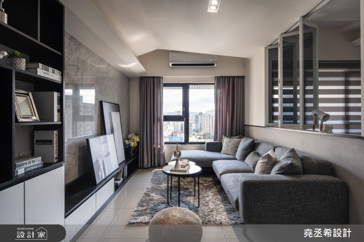 16坪新成屋(5年以下)＿現代風客廳案例圖片＿堯丞希設計＿堯丞希_44之6