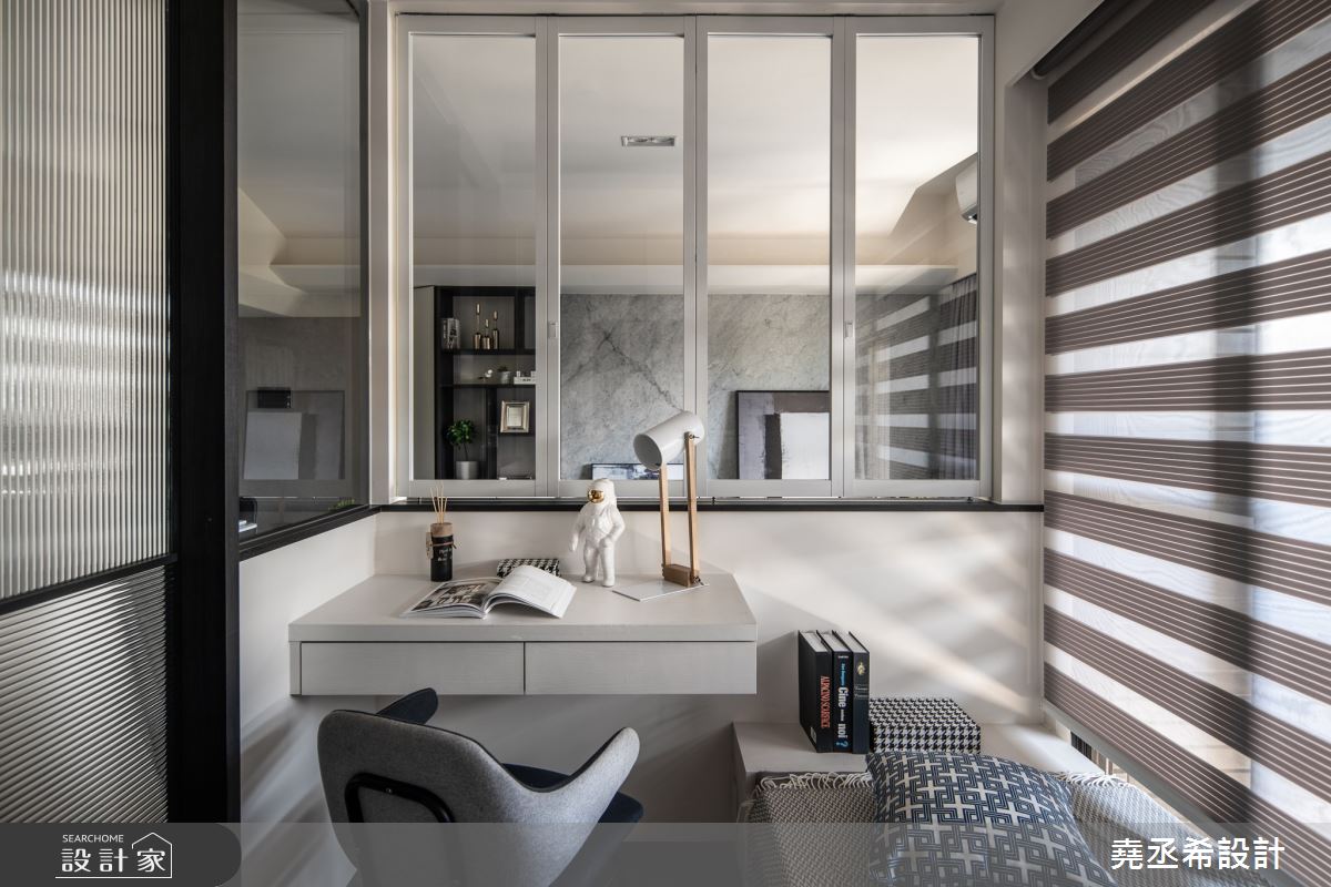 16坪新成屋(5年以下)＿現代風書房臥榻案例圖片＿堯丞希設計＿堯丞希_44之11