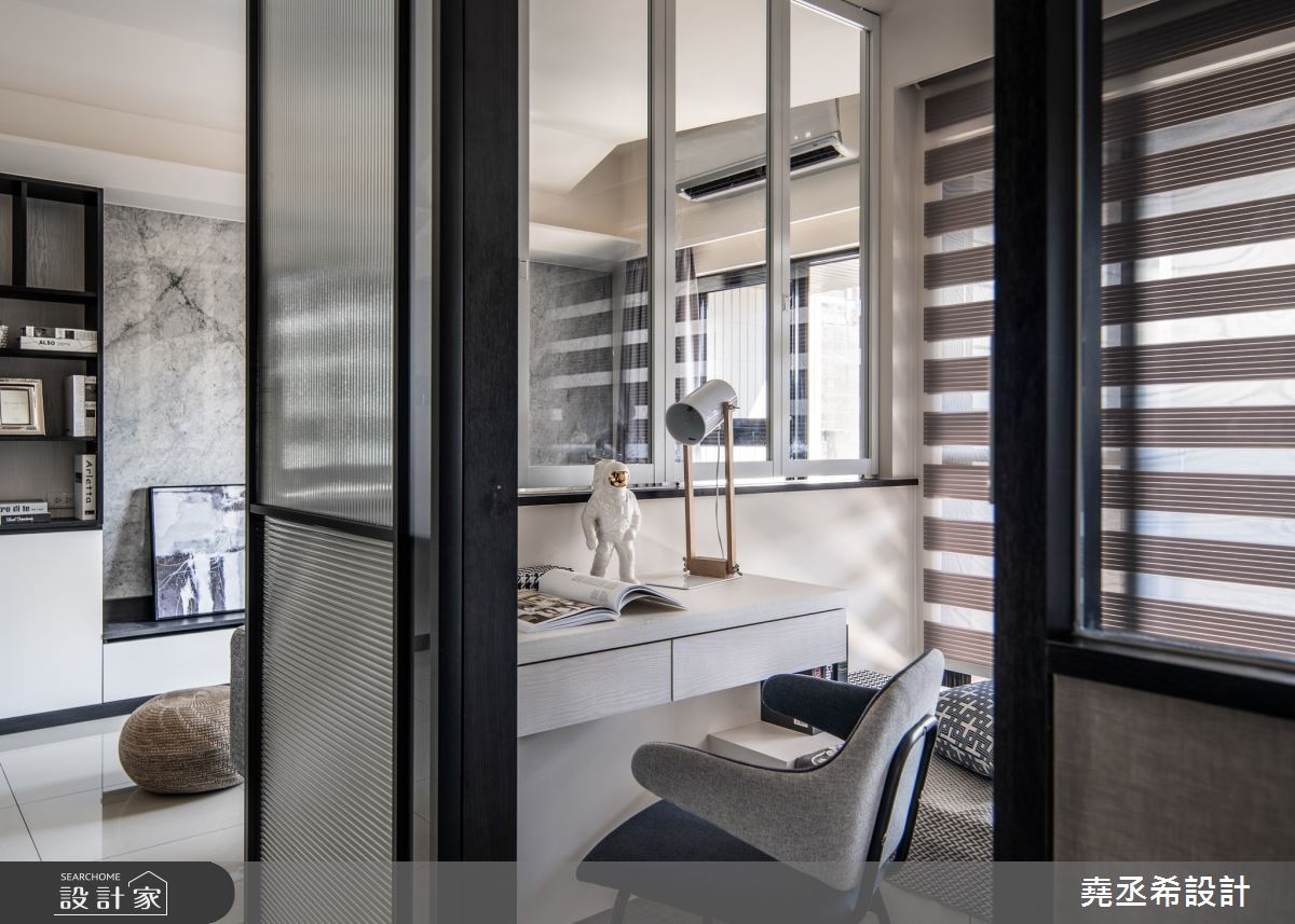 16坪新成屋(5年以下)＿現代風書房臥榻案例圖片＿堯丞希設計＿堯丞希_44之10