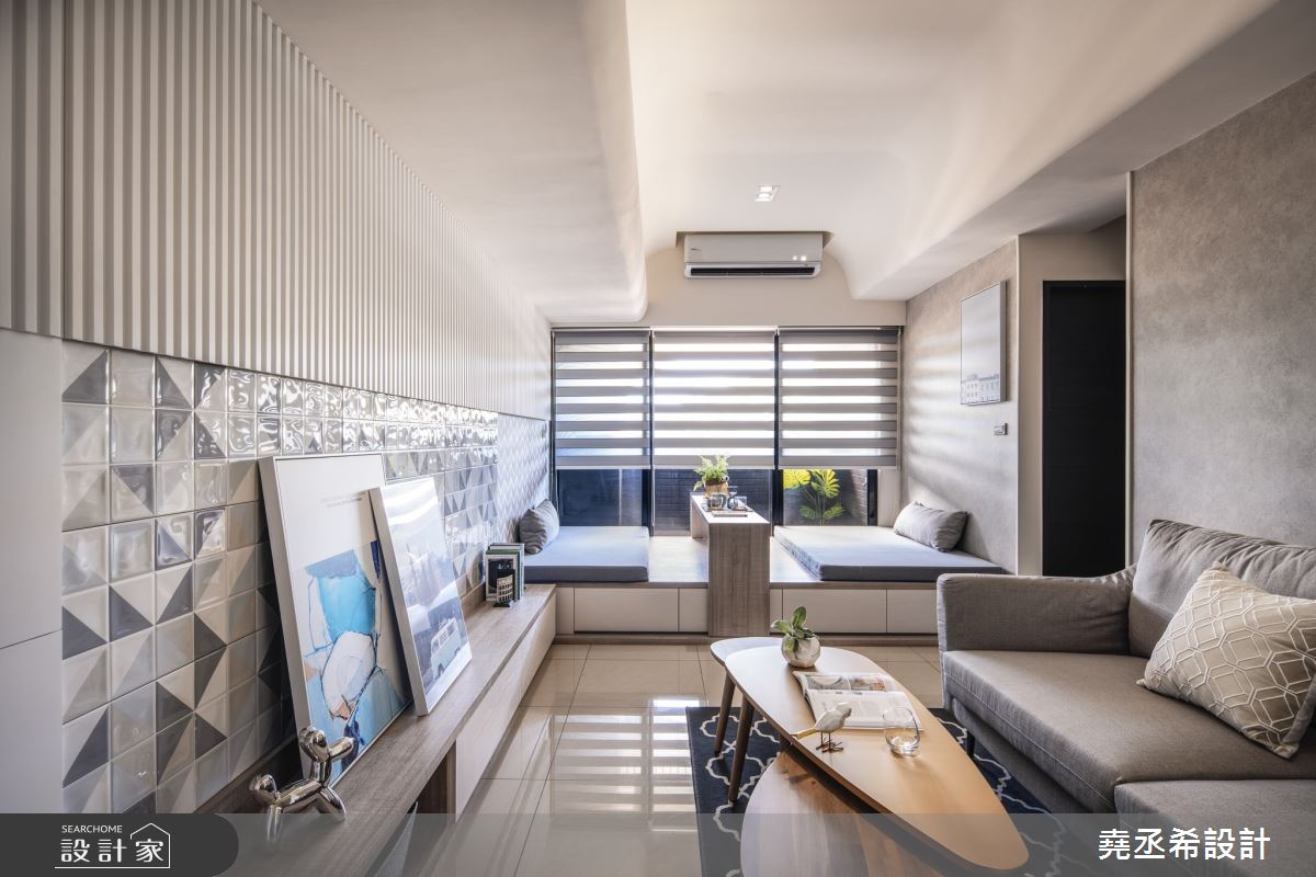 16坪新成屋(5年以下)＿北歐風客廳臥榻案例圖片＿堯丞希設計＿堯丞希_45之6