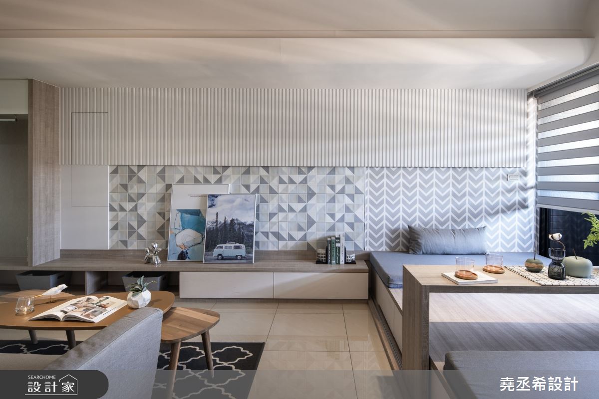 16坪新成屋(5年以下)＿北歐風客廳臥榻案例圖片＿堯丞希設計＿堯丞希_45之5
