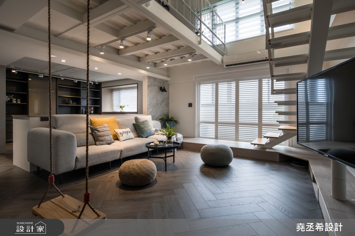 50坪老屋(16~30年)＿混搭風客廳案例圖片＿堯丞希設計＿堯丞希_47之3