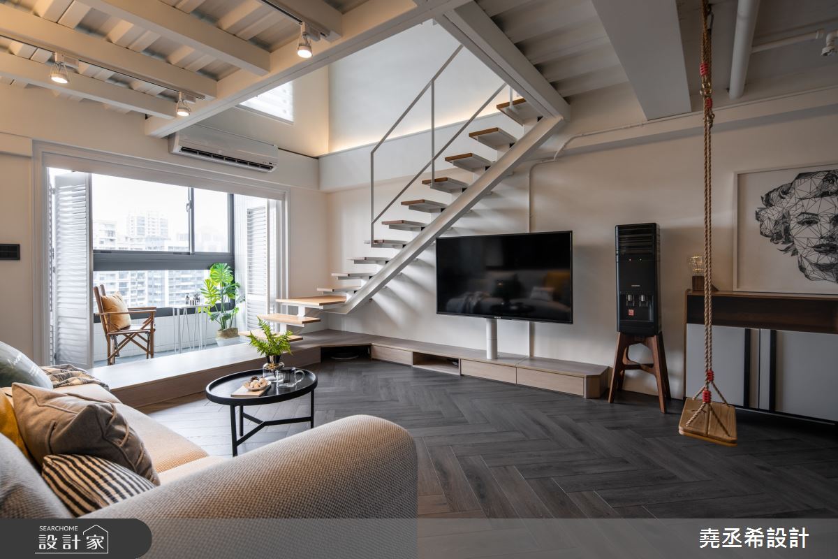 50坪老屋(16~30年)＿混搭風客廳案例圖片＿堯丞希設計＿堯丞希_47之6