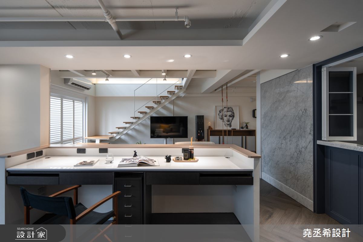 50坪老屋(16~30年)＿混搭風書房案例圖片＿堯丞希設計＿堯丞希_47之11
