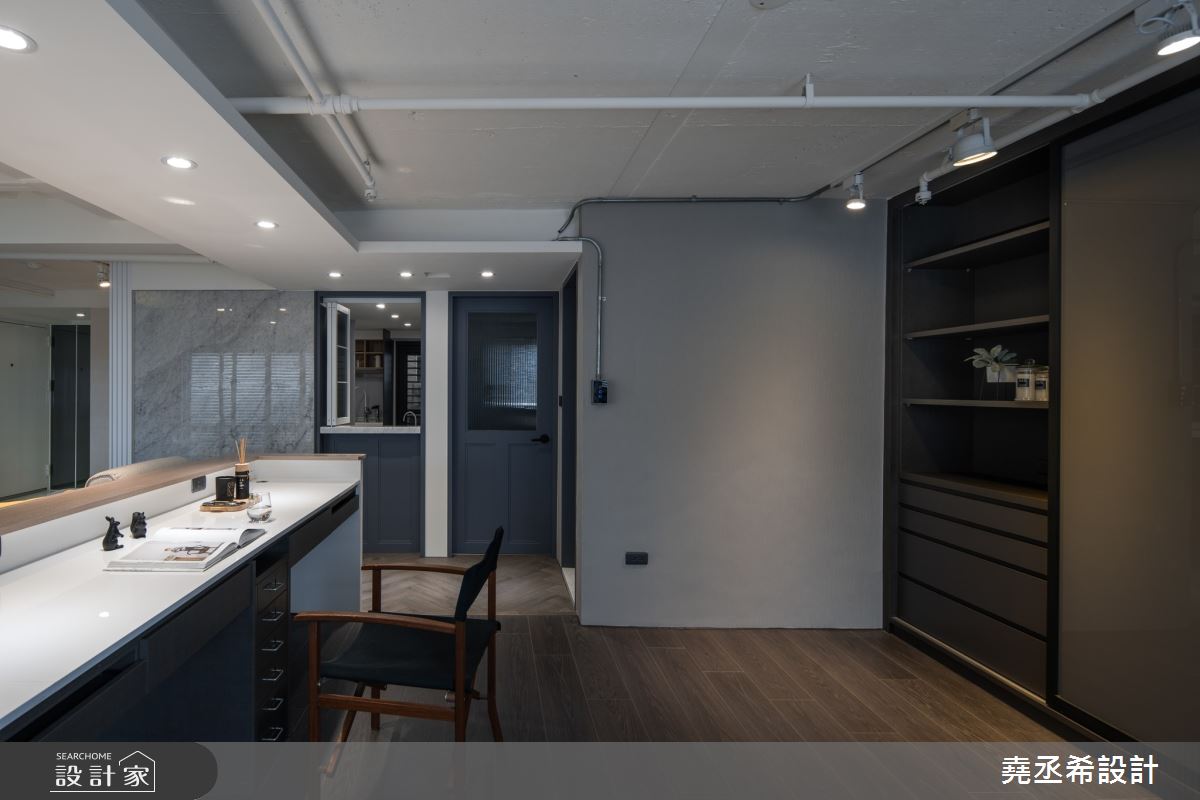 50坪老屋(16~30年)＿混搭風書房案例圖片＿堯丞希設計＿堯丞希_47之14