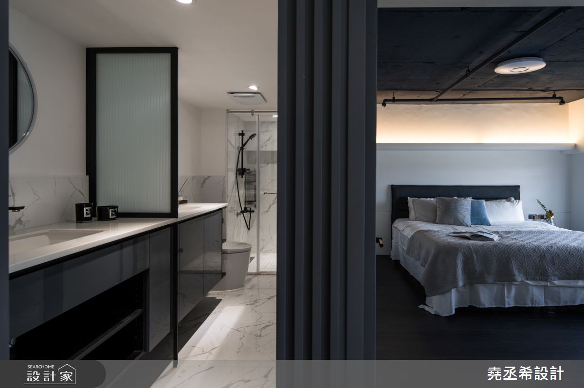 50坪老屋(16~30年)＿混搭風臥室浴室案例圖片＿堯丞希設計＿堯丞希_47之21