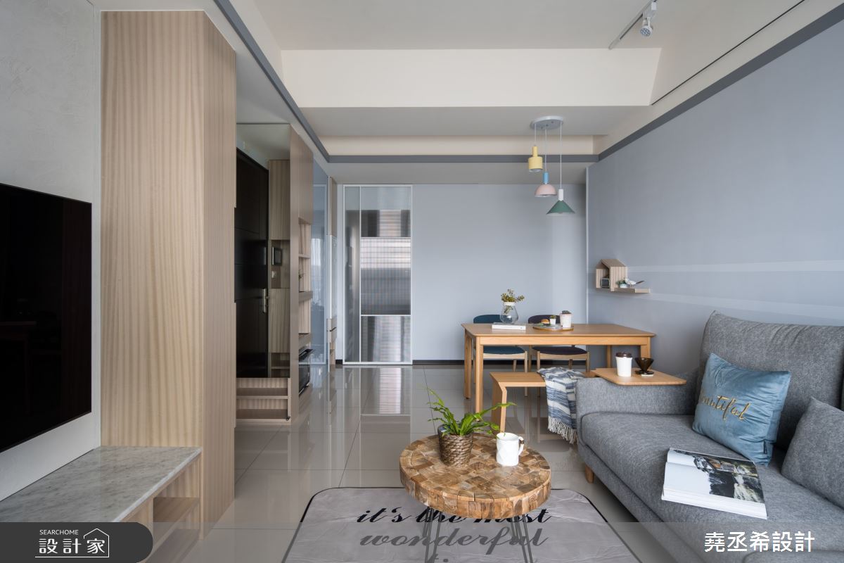 20坪新成屋(5年以下)＿北歐風客廳餐廳案例圖片＿堯丞希設計＿堯丞希_48之4