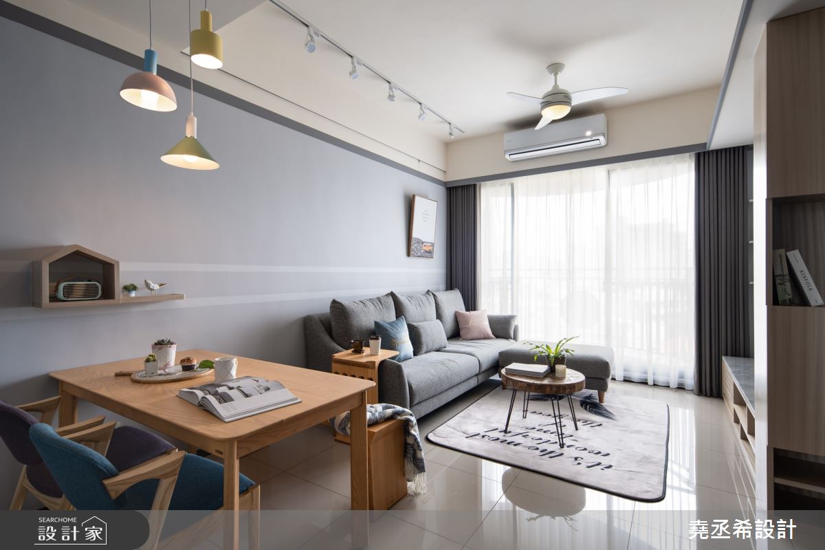 20坪新成屋(5年以下)＿北歐風客廳餐廳案例圖片＿堯丞希設計＿堯丞希_48之7
