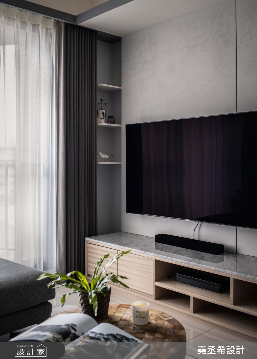 20坪新成屋(5年以下)＿北歐風客廳案例圖片＿堯丞希設計＿堯丞希_48之3