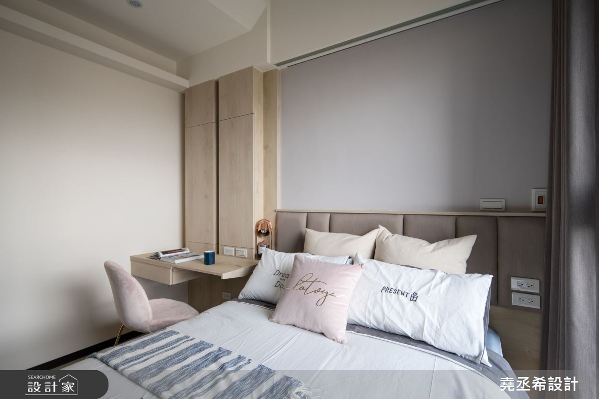 20坪新成屋(5年以下)＿北歐風臥室案例圖片＿堯丞希設計＿堯丞希_48之12