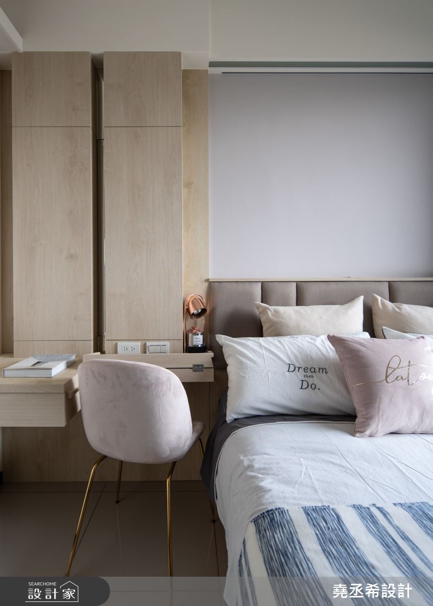 20坪新成屋(5年以下)＿北歐風臥室案例圖片＿堯丞希設計＿堯丞希_48之14