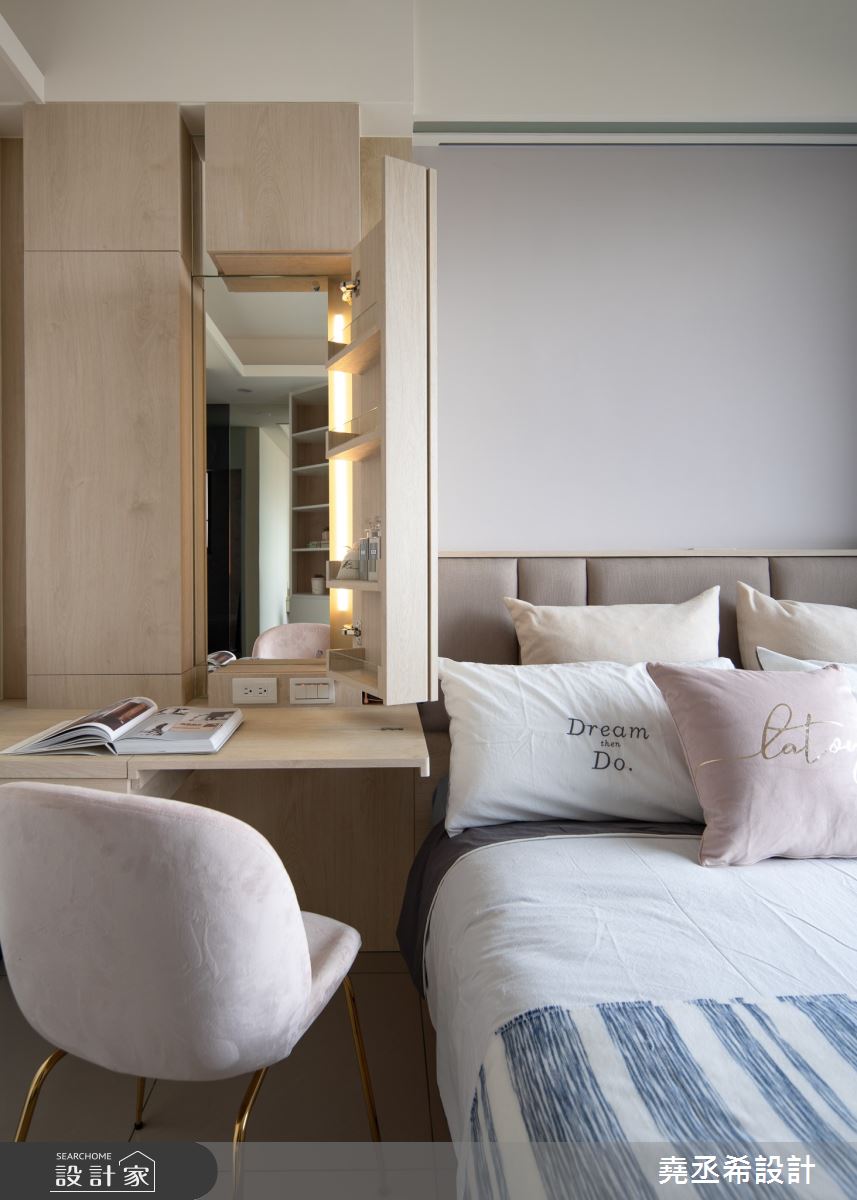20坪新成屋(5年以下)＿北歐風臥室案例圖片＿堯丞希設計＿堯丞希_48之15