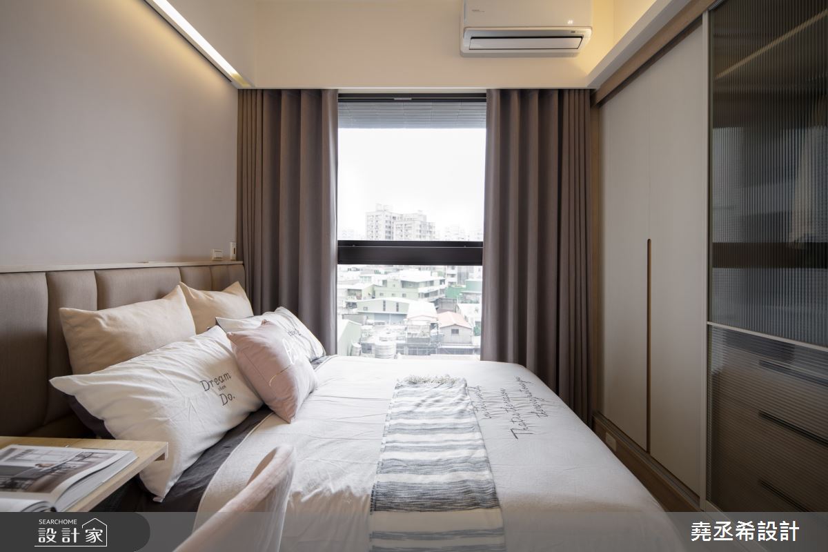 20坪新成屋(5年以下)＿北歐風臥室案例圖片＿堯丞希設計＿堯丞希_48之11