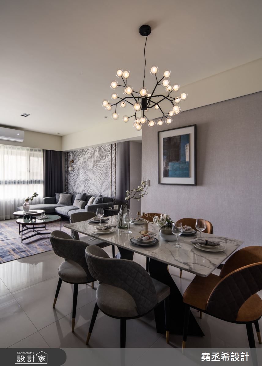 38坪新成屋(5年以下)＿飯店風餐廳案例圖片＿堯丞希設計＿堯丞希_49之1