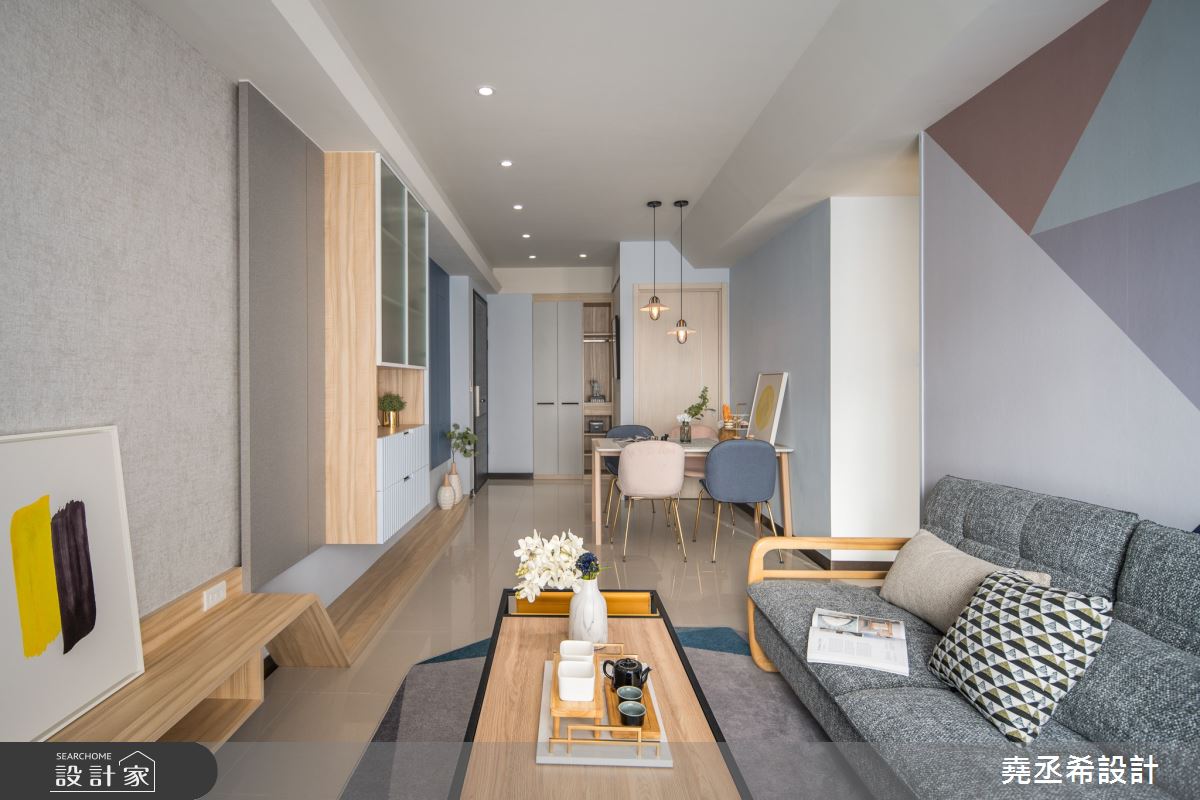 24坪新成屋(5年以下)＿北歐風客廳案例圖片＿堯丞希設計＿堯丞希_50之6