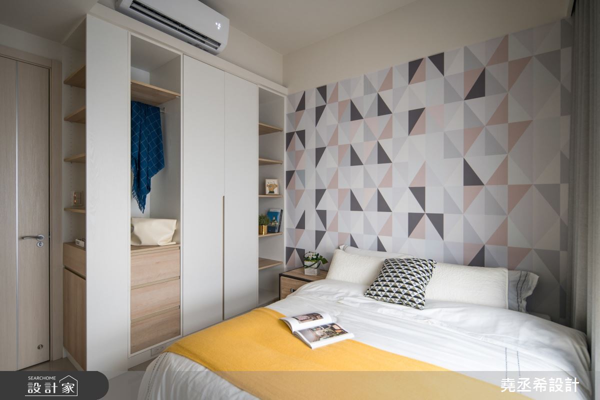 24坪新成屋(5年以下)＿北歐風臥室案例圖片＿堯丞希設計＿堯丞希_50之11