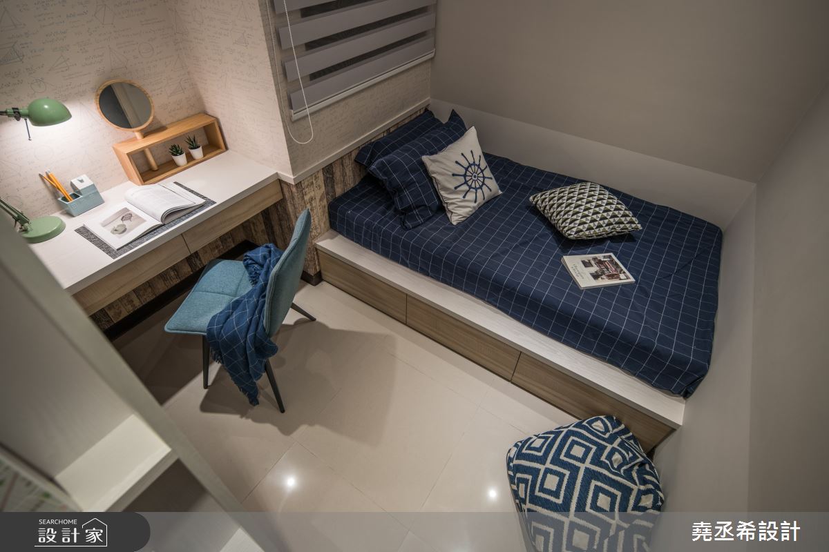 24坪新成屋(5年以下)＿北歐風臥室案例圖片＿堯丞希設計＿堯丞希_50之12